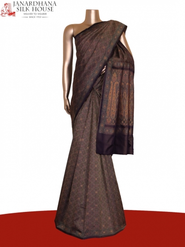 Exquisite Handloom Jamawar Tanchoi Silk Saree-Master Weaves